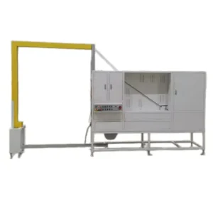 Automatic pallet strapping machine for pallet banding system