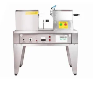 Tube sealing machine for cosmetic and toothpaste tube sealing packaging