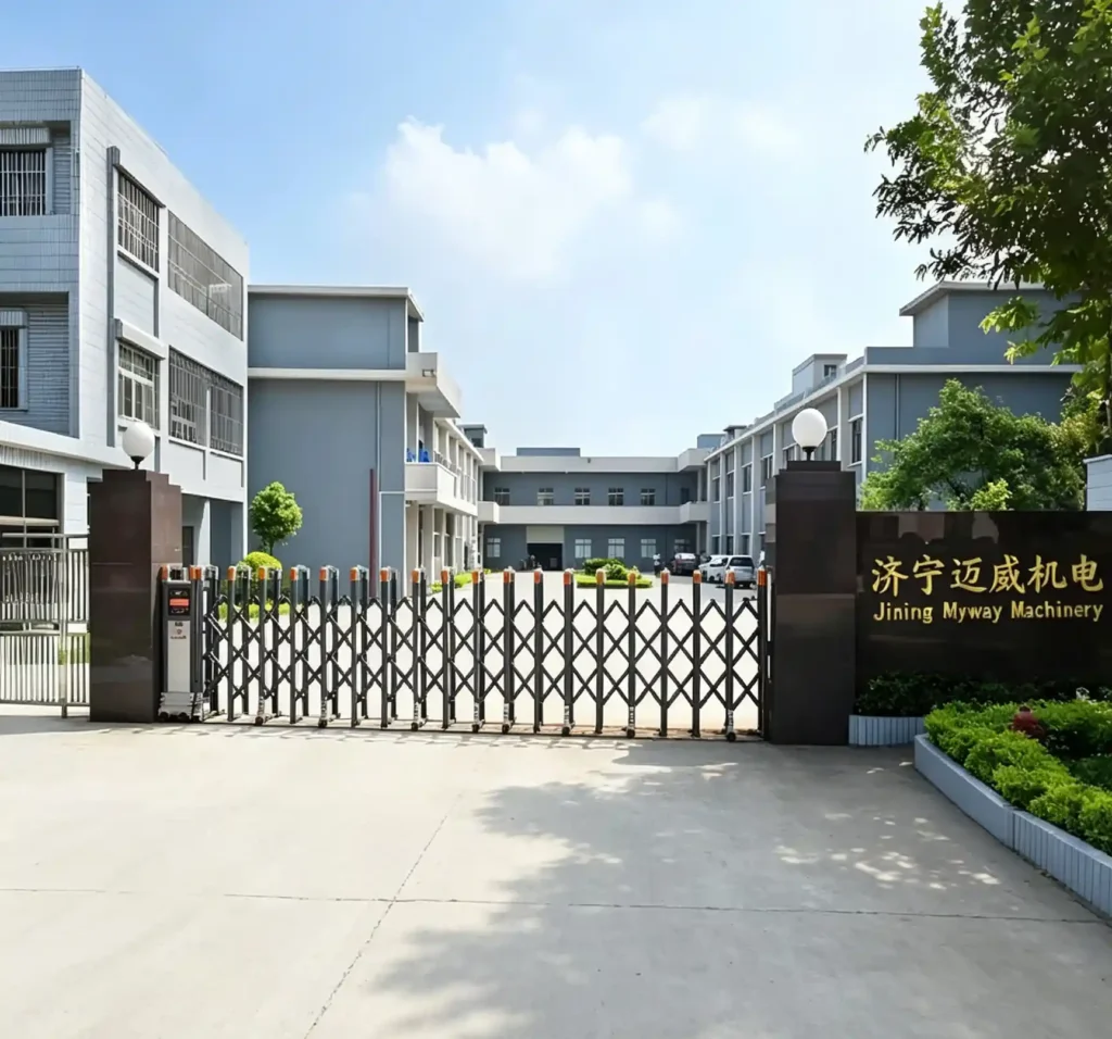 Stretch wrapper manufacturing factory production area